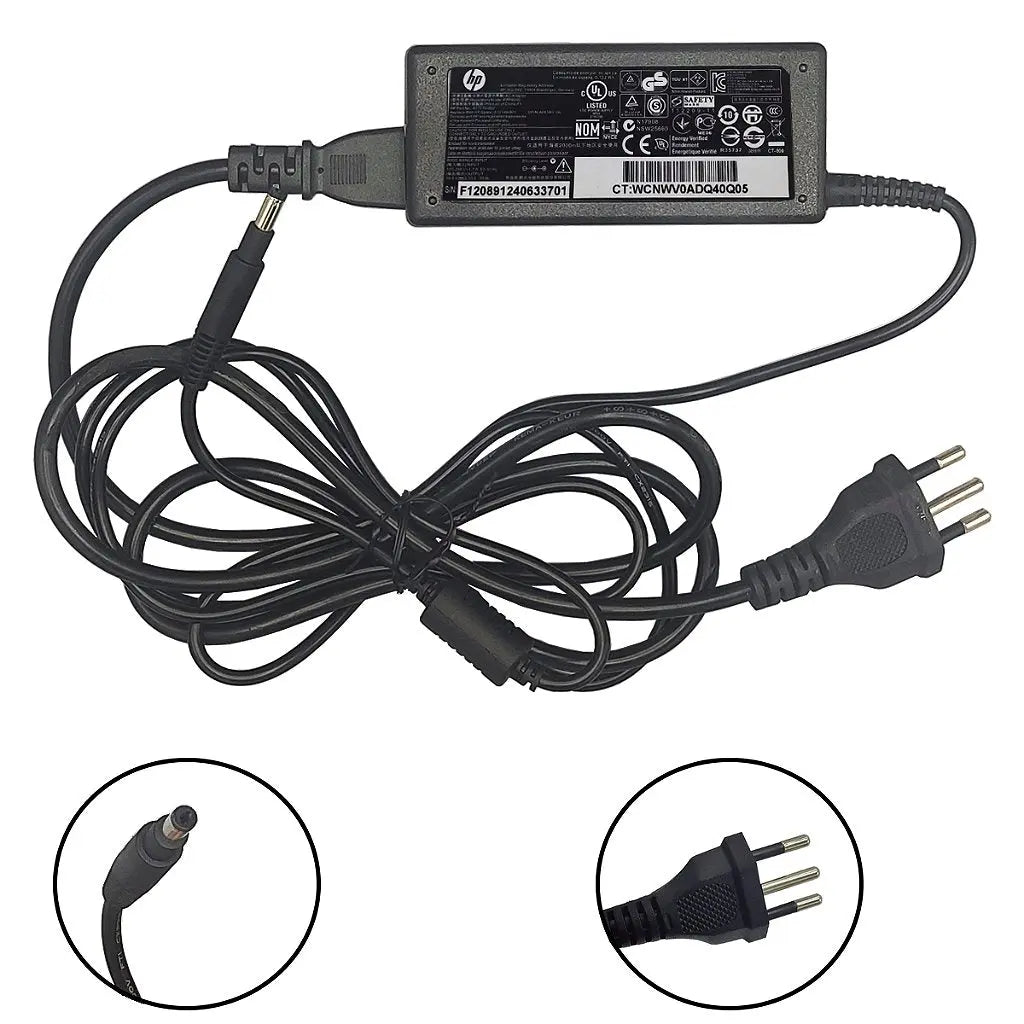 Carregador Notebook Hp 14-b050br 14-b060br 14-B080br 677770-002 613149-001 19,5v 3.33a 4.8x1.7mm Original