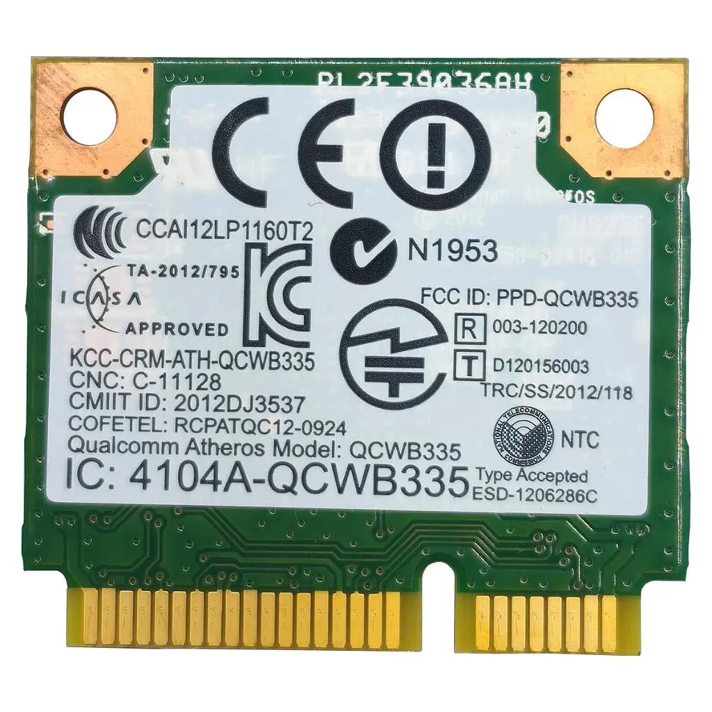 Placa Wireless Wifi Notebook Acer Aspire E1-572 E1-532 Atheros Qcwb335
