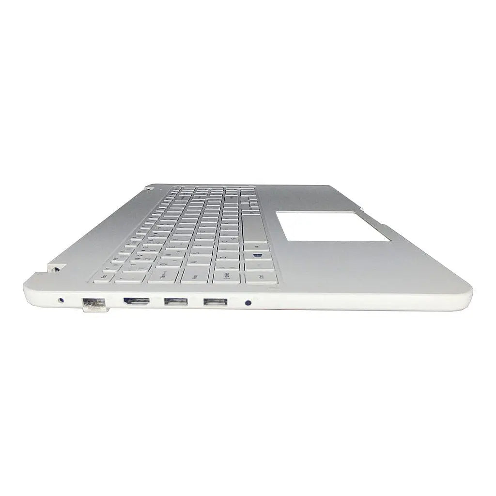 Carcaça Base Superior Com Teclado Notebook Samsung Np350xaa Np350xbe Branco