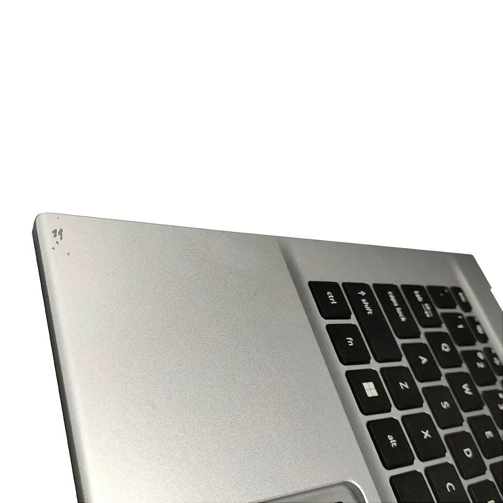 Carcaça Base Superior Com Teclado Notebook Acer Aspire A315-59 Prata Am3ui000500 Sem Touchpad Com Detalhe