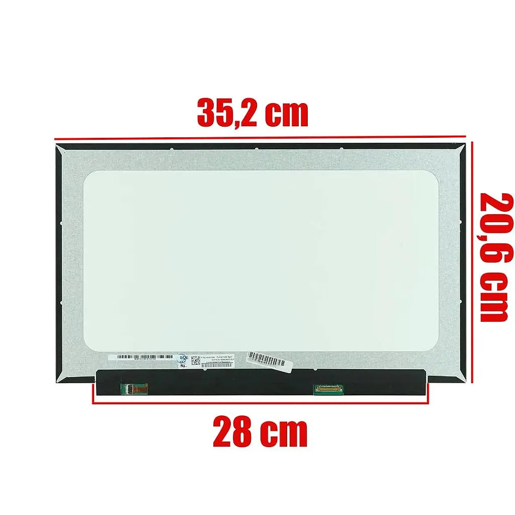 Tela 15.6 Slim Full HD 30 Pinos N156hca-Eab N156hcn-En Nv156fhm-N35 Nv156fhm-N48 N156hca-Ea1 Nv156fhm-N62 Nv156fhm-N61 B156han02.2 Notebook Pcb 28cm