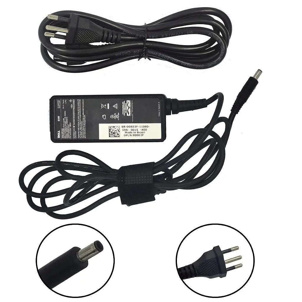 Carregador de Notebook Dell 19,5v 4,62a 90w 4.5mm X 3.0mm Original