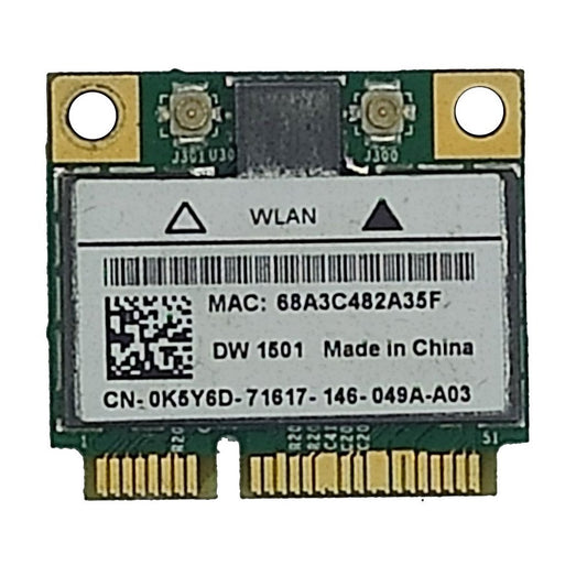 Placa Wifi Broadcom Bcm94313hmg2l Dw1501 Para Notebook Dell
