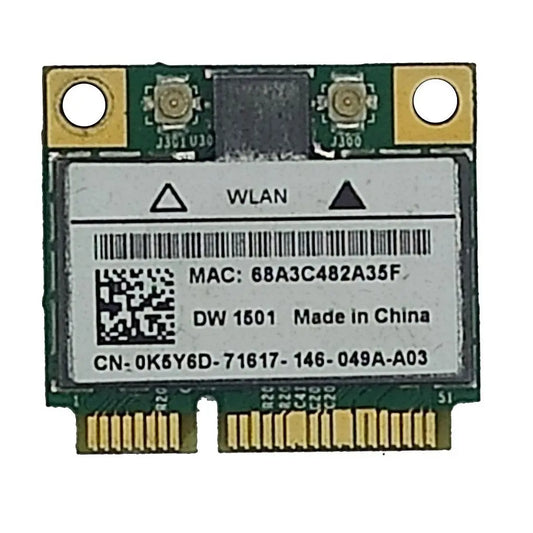 Placa Wifi Broadcom Bcm94313hmg2l Dw1501 Para Notebook Dell