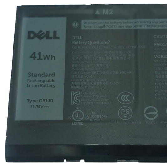 Bateria Dell Inspiron 3510 3511 3515 3520 3525 3530 Vostro 3510 3515 3520 3525 11.25V 41Wh G91J0 0PG8YJ Original