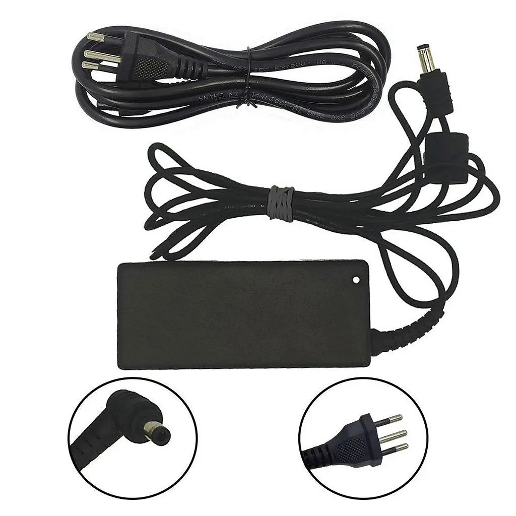 Carregador de Notebook Positivo Asus Cce 19v 3.42a 65w 5.5 X 2.55mm