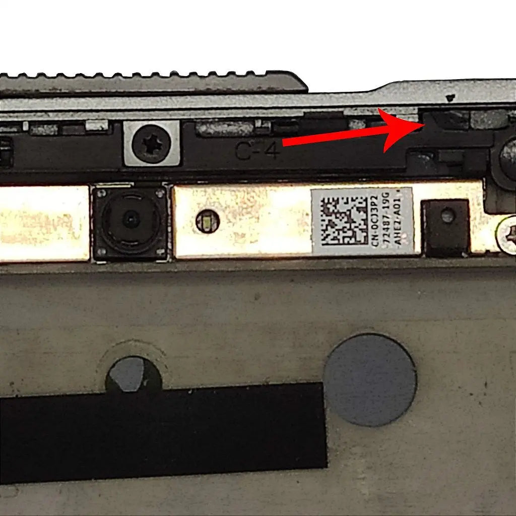 Carcaça Tampa Da Tela Notebook Dell Latitude E6420 - Detalhe