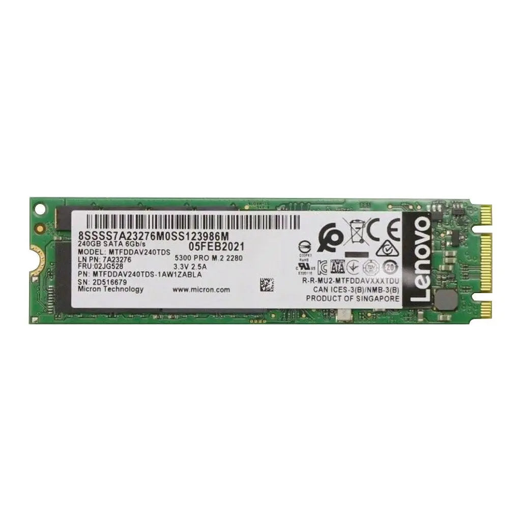 Ssd 240gb M.2 2280 Lenovo Sata 6Gb/s