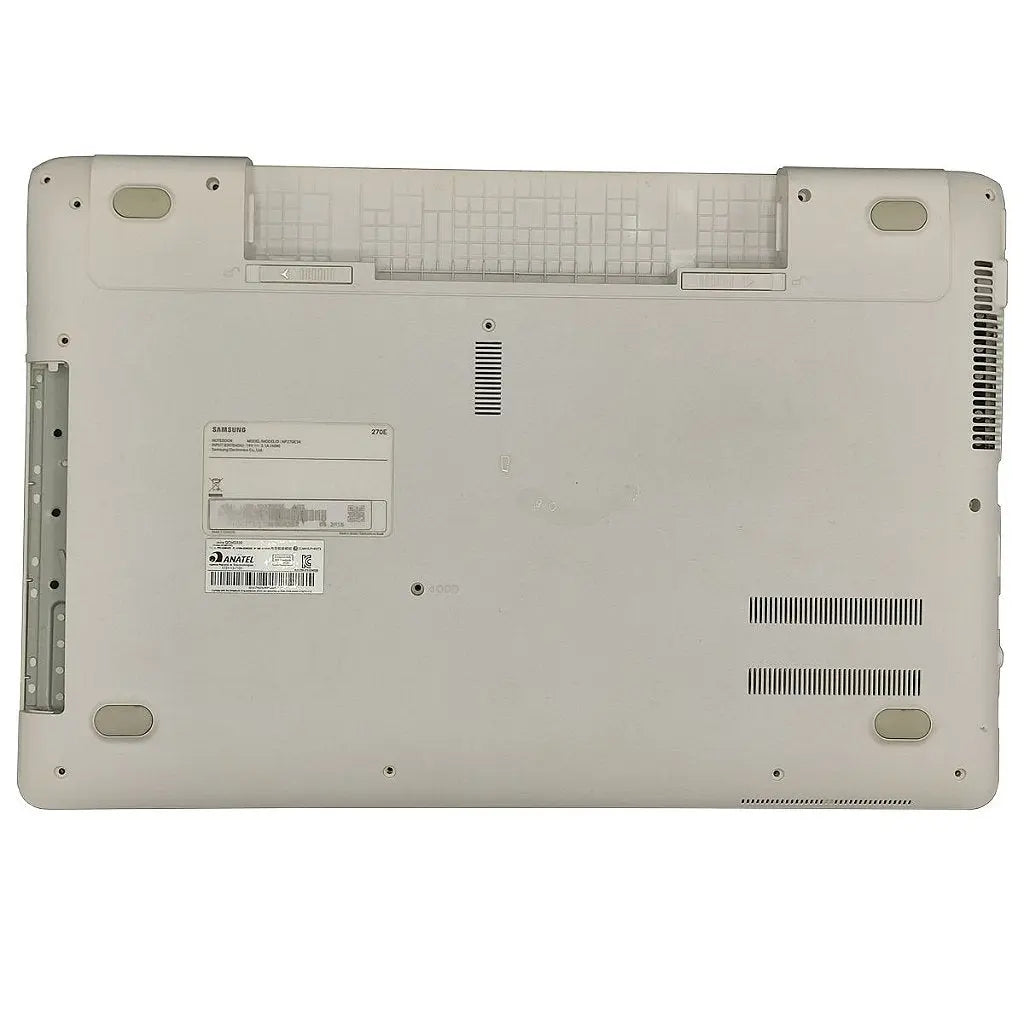 Carcaça Base Com Teclado Notebook Samsung Np270e5k Branco