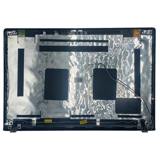 Carcaça Tampa Notebook Samsung Rv511 Prata e Preto Com Detalhe