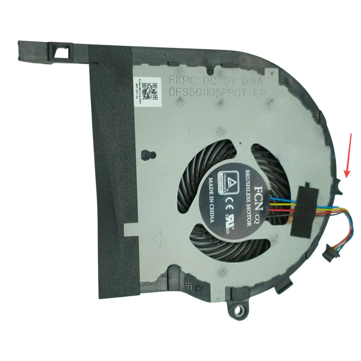 Cooler CPU Asus TUF Gaming FX504G FX504GD FX504GE FX504GM FX80G DFS501105PR0T FKPC Com Detalhe Asus