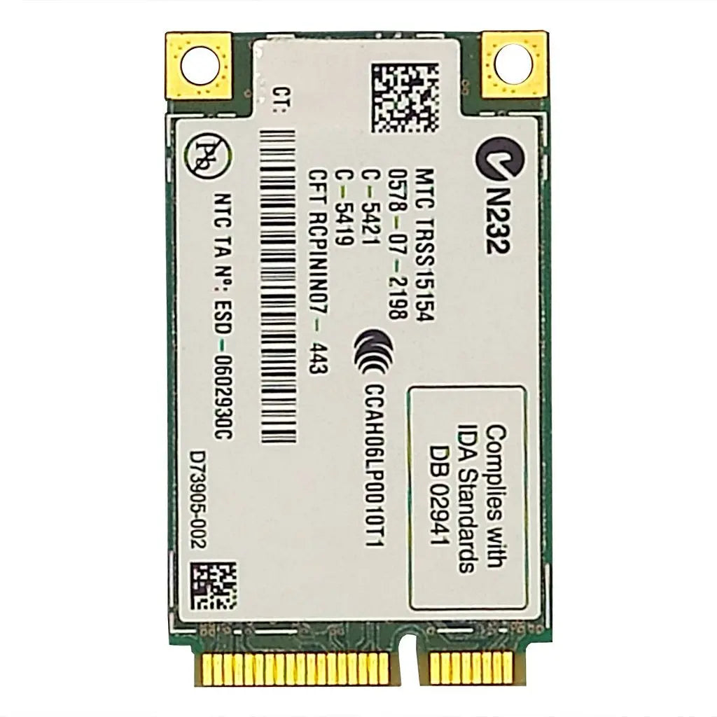Placa Wifi Wireless Intel 4965agn Mm1 Para Notebook