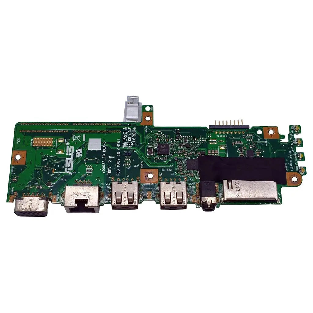 Placa Usb Rede Vga Sd Audio Para Notebook Asus Z550s Z550sa