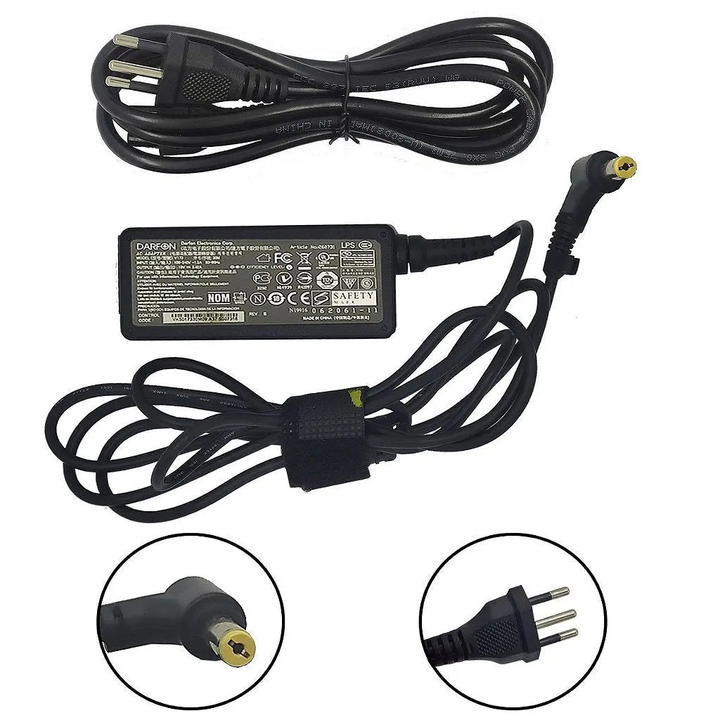 Carregador de Notebook Acer Paralelo 19v 2.1a 40w Bivolt 5.5mmx1.7mm