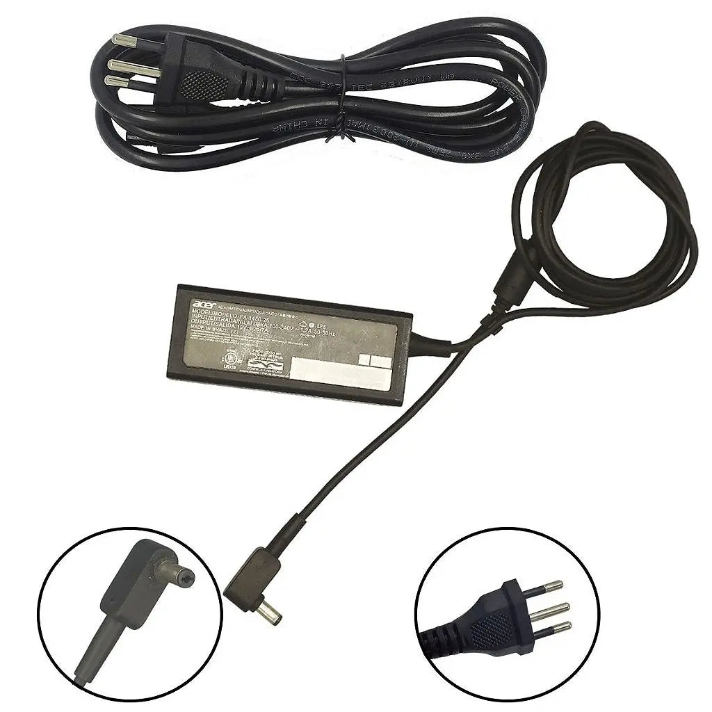 Carregador de Notebook Acer 19v 2.37a 45w Aspire E5-571 Original