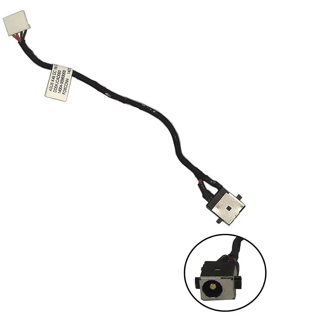 Conector Jack Notebook Asus K46 K46c K46ca K46cb K46c K46cm K48ca S405ca S46 S46c S46ca S46cb E46 E46c Dk46 Dd0kjcad000