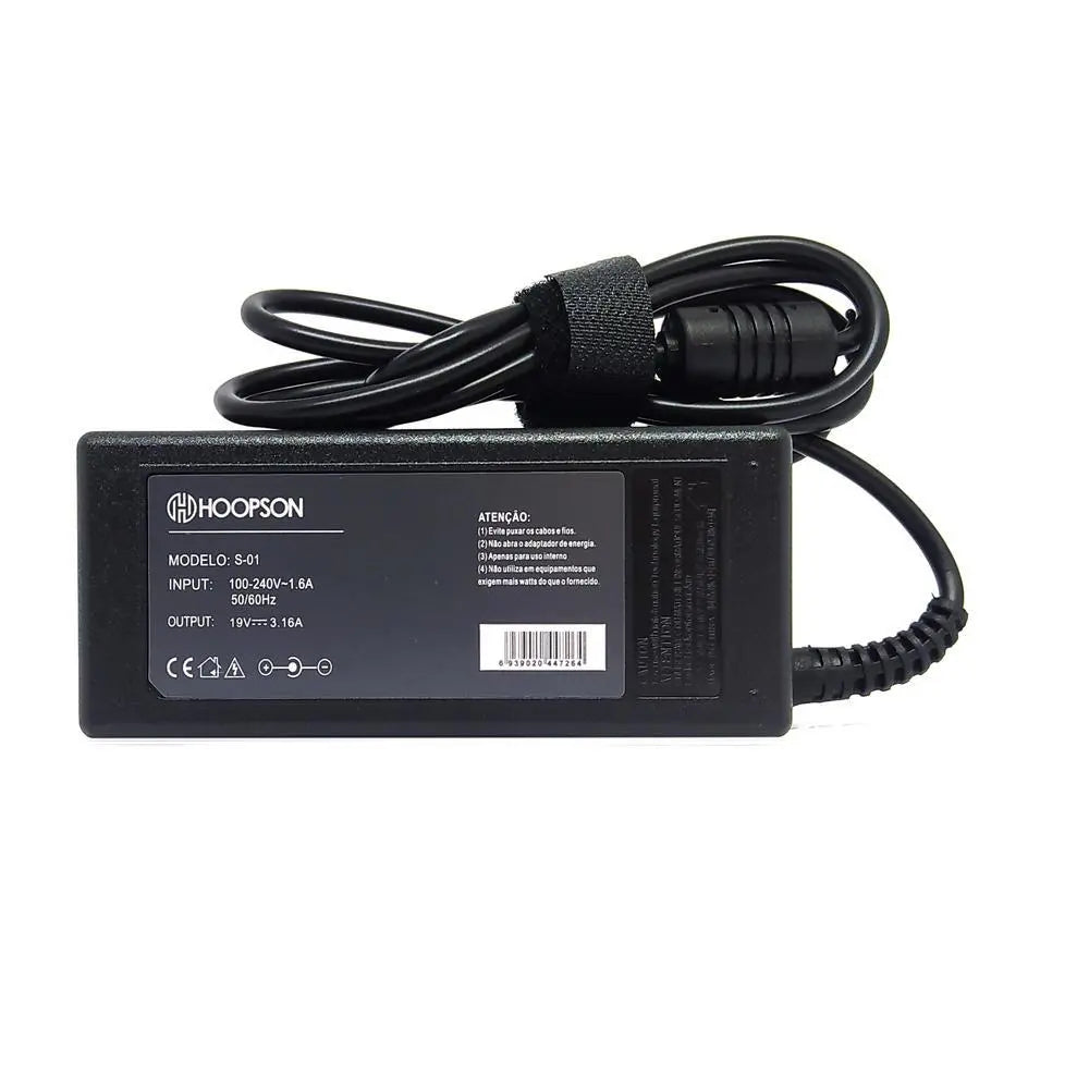 Carregador de Notebook Samsung Np300e4c Np270e5g Rv415 Rv411 Rv419 Rv420 Np370e4j Np270e4e Np370e4k Np270e5e Np270e5j Np275e4e Np305e4a