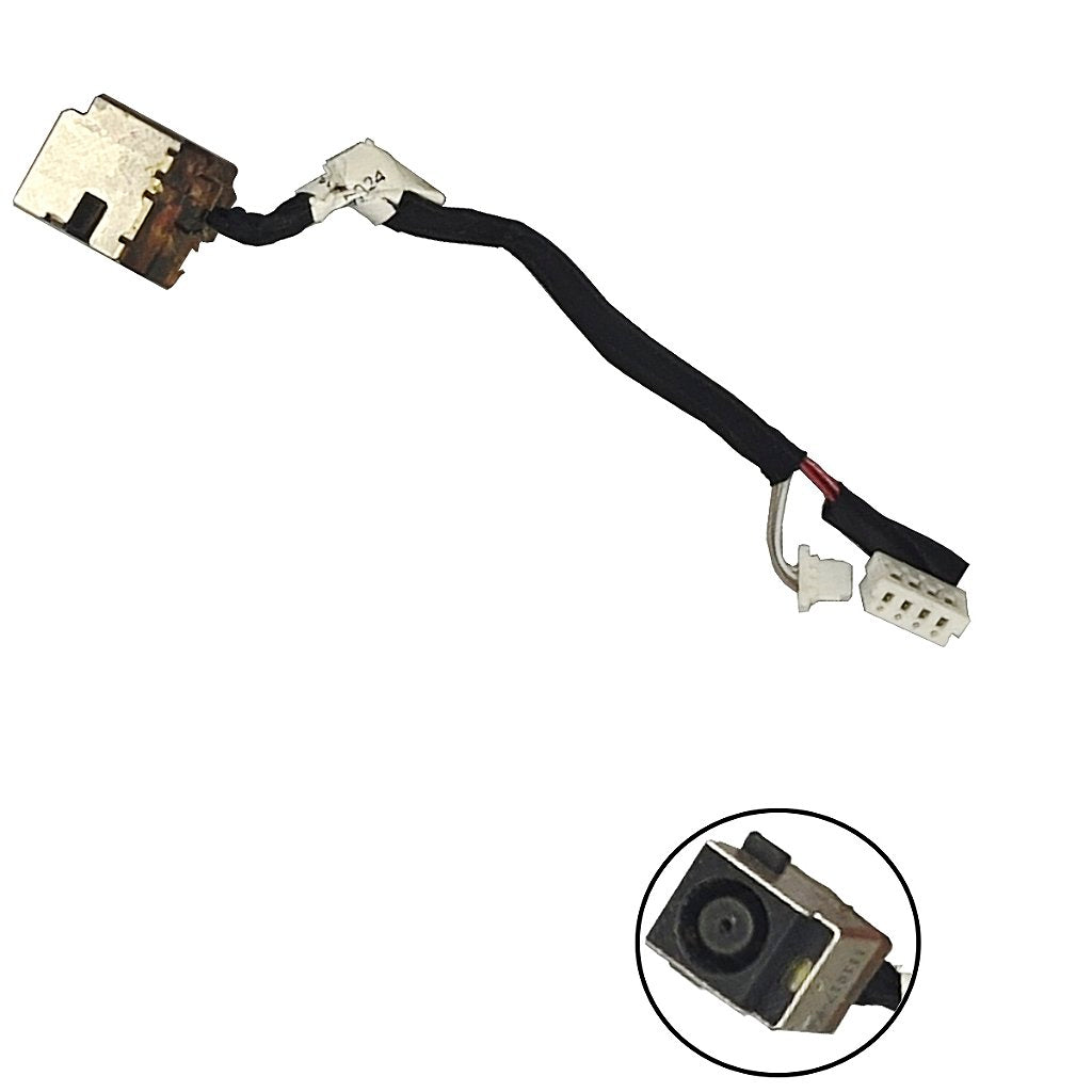 Dc Conector Jack Hp Probook 4430s 4431s 4331s 6017b0300401