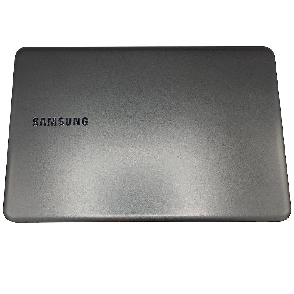 Carcaça da Tela Tampa e Moldura Notebook Samsung Np350xaa Np350xbe Cinza Chumbo
