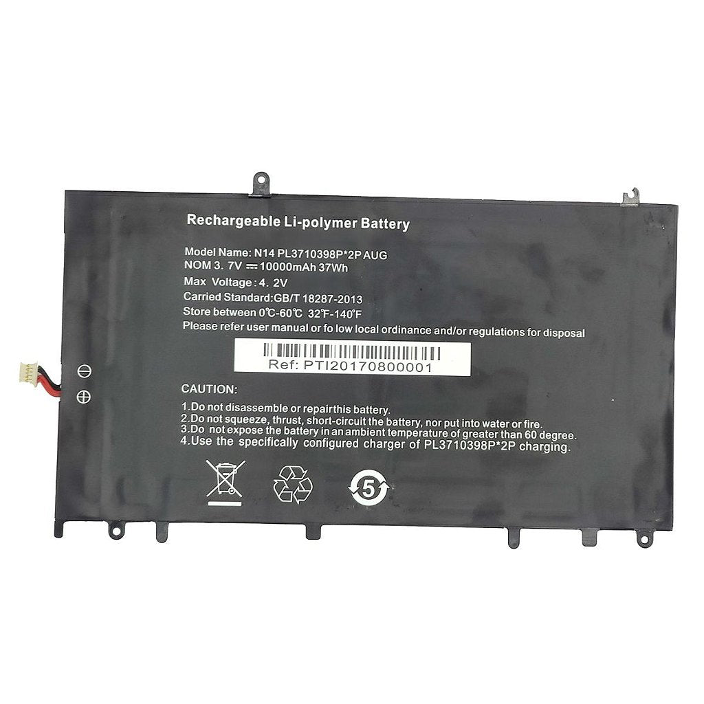 Bateria Notebook Multilaser Legacy Pc101 Pc102 N14 Pl3710398p 3.7v - Detalhe