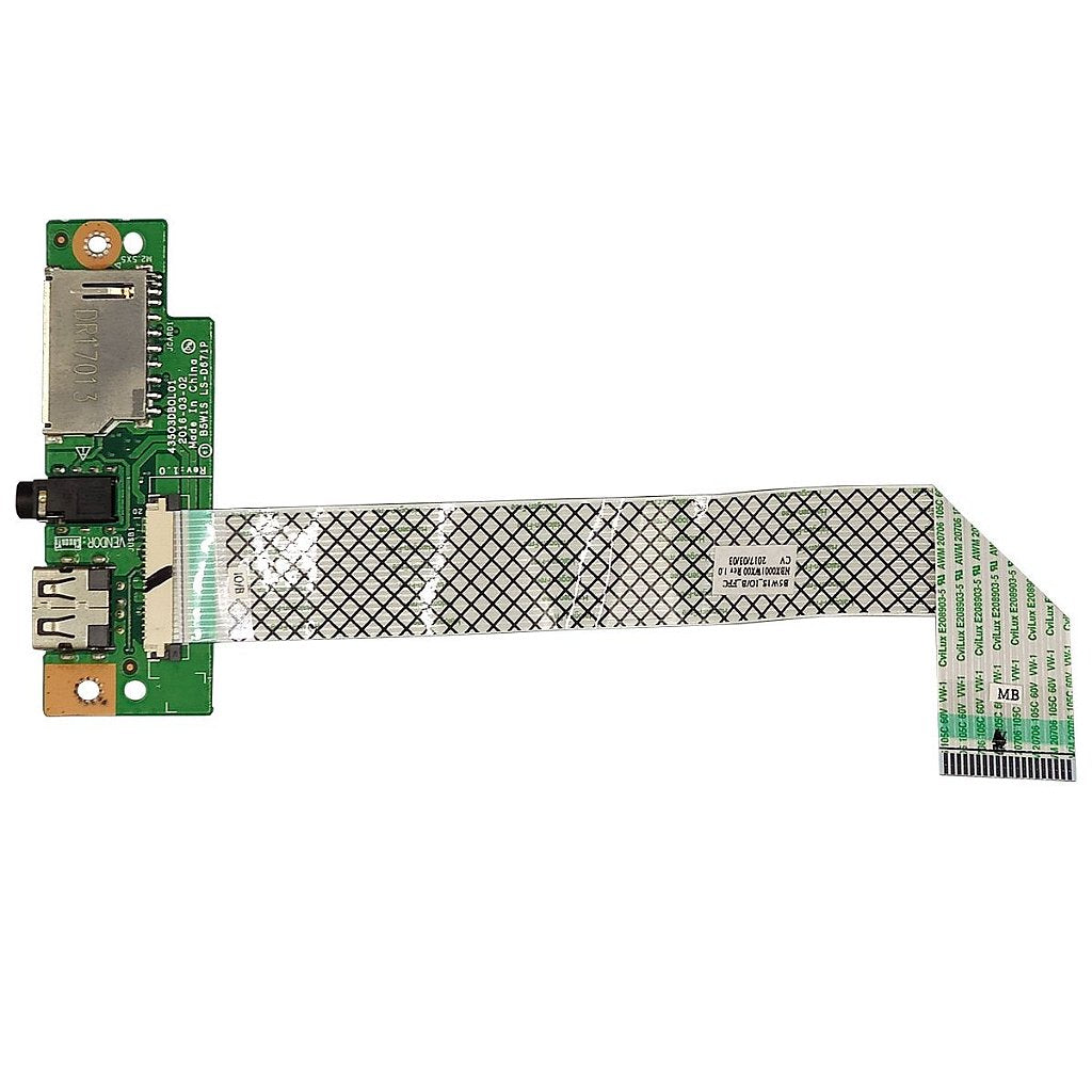 Placa Usb Audio Sd Notebook Acer Aspire Es1-523 Es1-533 Es1-572 Ls-d671p