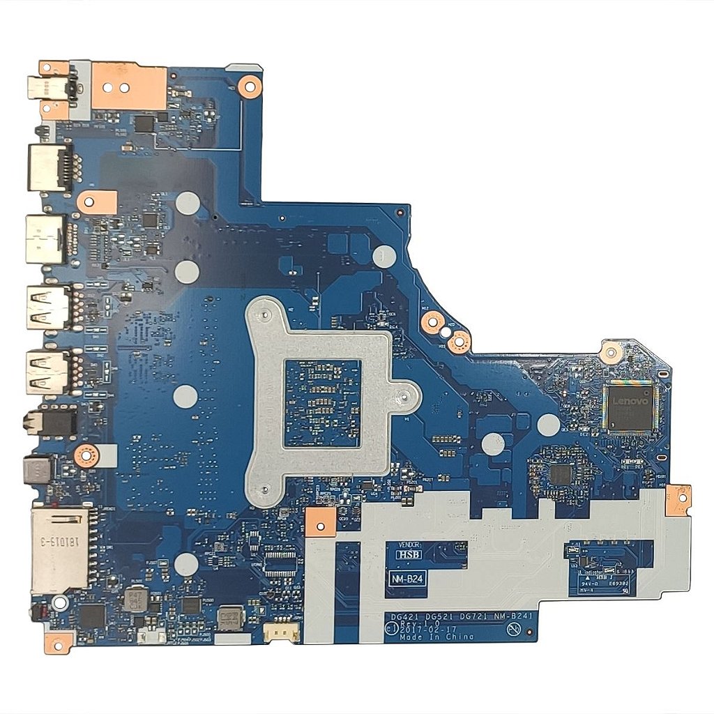 Placa Mãe Notebook Lenovo Ideapad 330 Ideapad 320 Nm-B241 Intel I3 Ddr4 Com 4gb