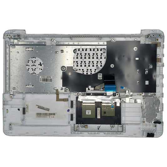 Carcaça Base Superior Notebook Asus Z550s Z550m Z550sa Branco Com Detalhe