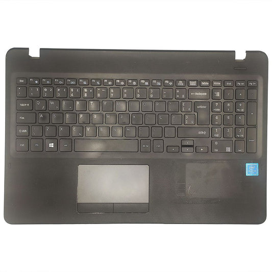 Carcaça Base Com Teclado Notebook Samsung Np300e5k Np300e5m Np300e5l - Detalhe