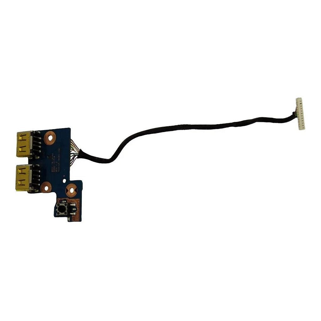 Placa Power E Usb Notebook Samsung Np300v4a Np300e4c Np300e4a Np305e4a Ba92-10171a Ba92-09377a Ba92-08250a