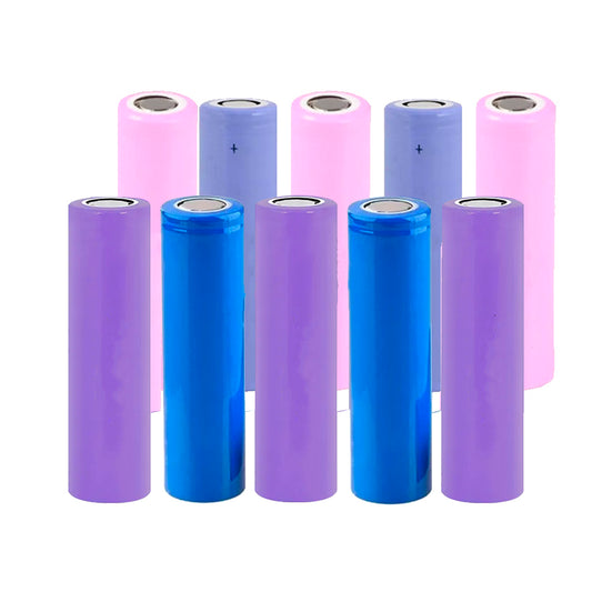 10 Bateria de Litio 16650 Pilha 3.7v 1500mAh a 1900mAh até 79 Miliohms