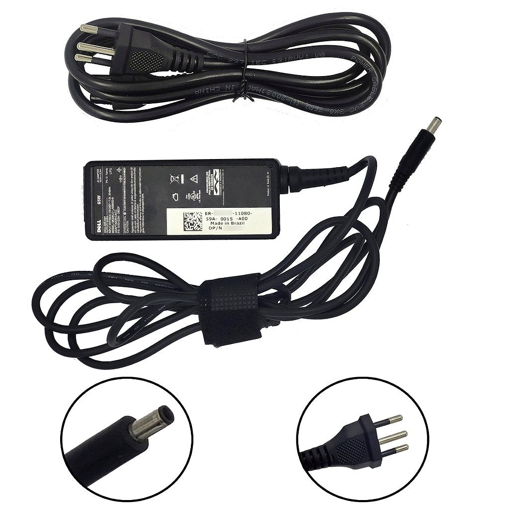 Carregador Notebook Dell Inspiron 3567 3584 La45nm140 0rryyy 45w 19.5v 2.31a Original