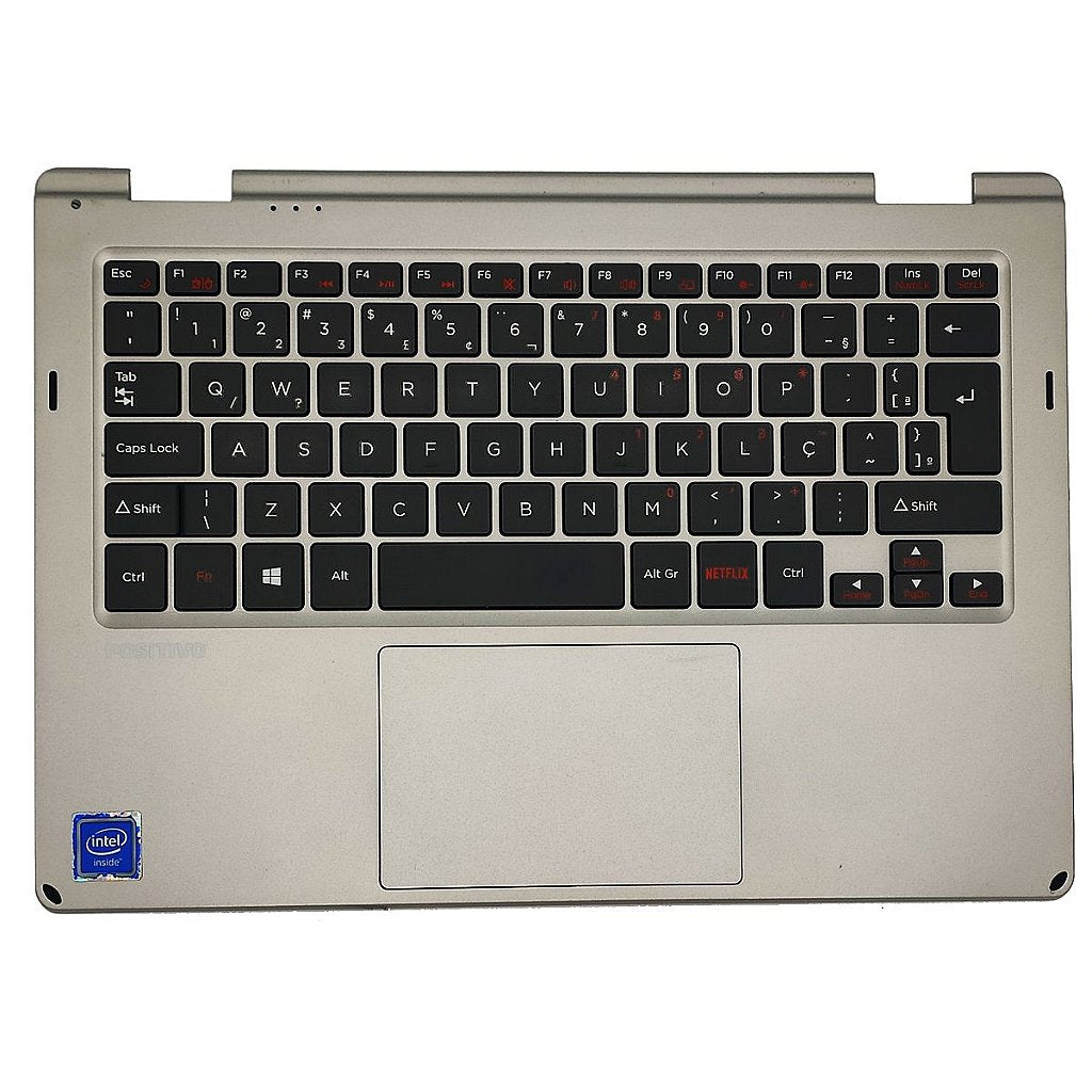 Carcaça Base Superior Com Teclado Original Notebook Positivo Duo Q432a - Detalhe