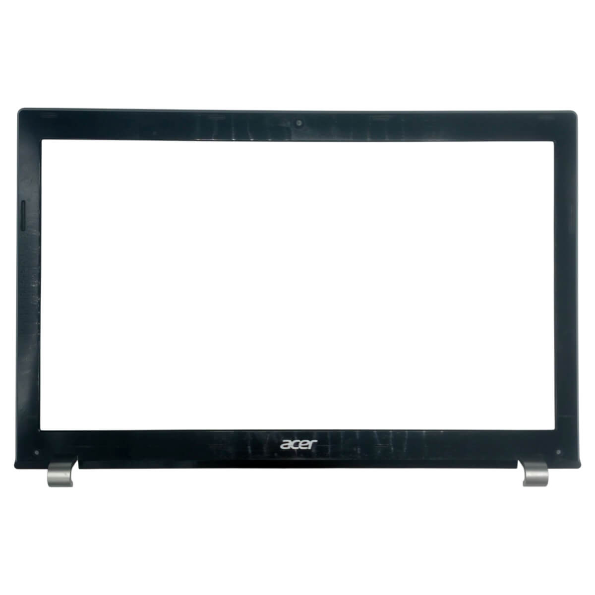 Carcaça Moldura Tela Acer Aspire V3-531 V3-551 V3-571 AP0N7000810 FA0N7000C10 Bezel Preta Com Detalhe