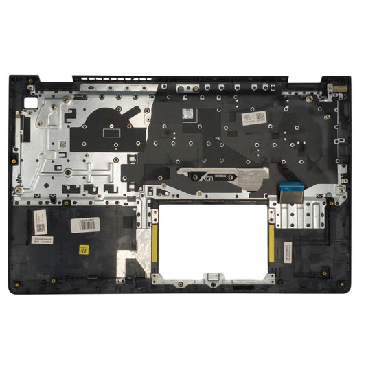 Carcaça Base Superior Com Teclado PT-BR Dell Inspiron 3520 3521 3525 3530 Sem USB-C Cinza Escuro 0418CV Com Detalhe