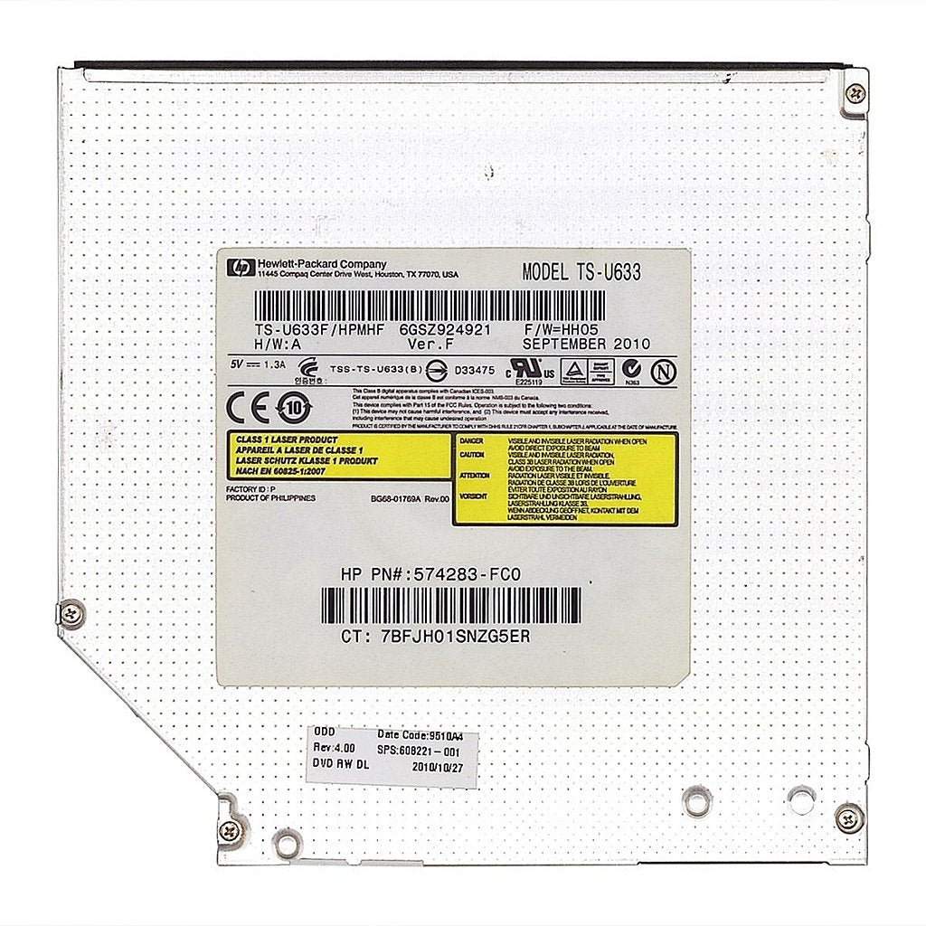 Gravador De Dvd Slim 9,5 Para Notebook Modelo Ts-U633