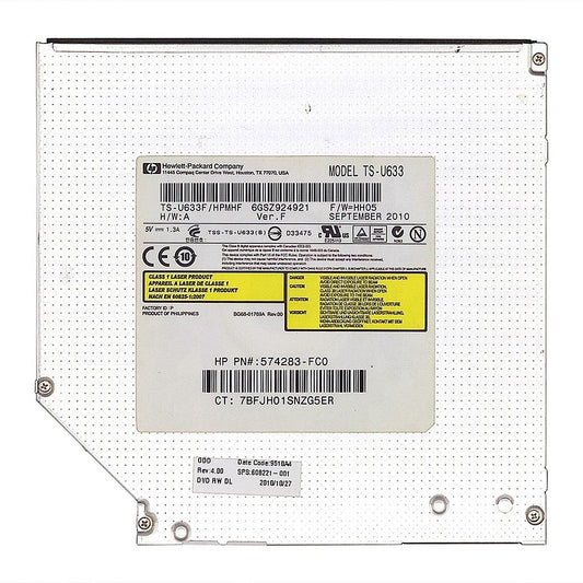 Gravador De Dvd Slim 9,5 Para Notebook Modelo Ts-U633