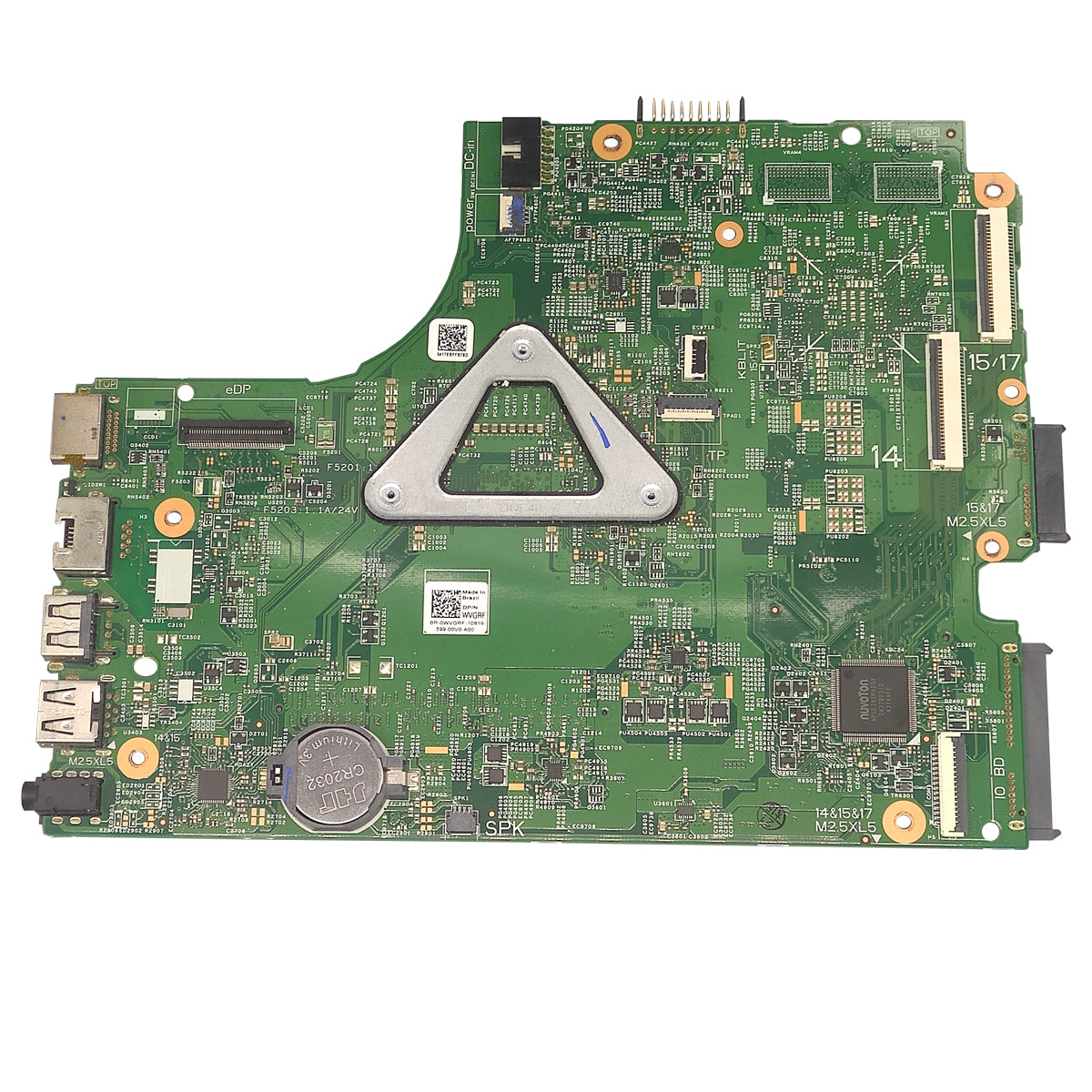 Placa Mãe Notebook Dell Inspiron 3442 3542 3443 3543 5748 5749 13269-1 FX3MC 0P8H6J Intel i5-4ª geração DDR3L