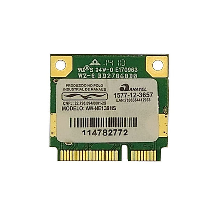 Placa Wifi Notebook Wireless 2.4Ghz Aw-Ne139h Realtek Rtl8188ce