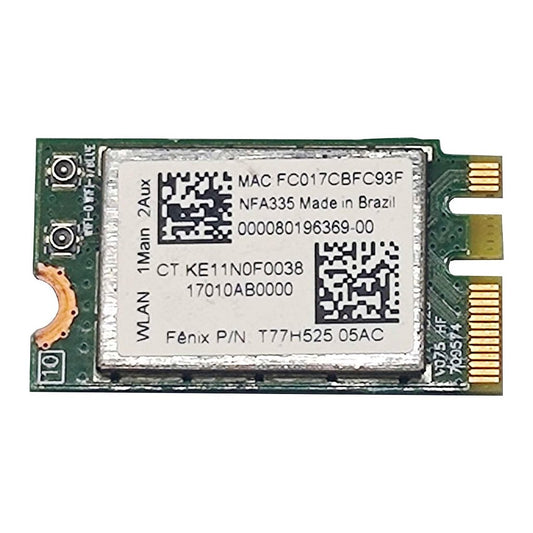 Placa Wifi Wireless Bluetooth Notebook Dell Inspiron 14 5458 5452 15 5547 5566 5468 Acer Aspire Es1-533 Qcnfa335 0t3krv