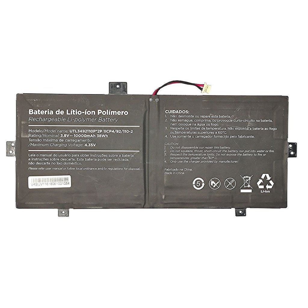 Bateria Notebook Positivo Duo Q432bp Utl3492110p*2p Original