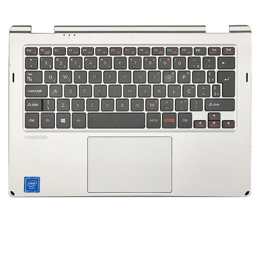Carcaça Base Notebook Positivo Duo Q432bp Prata - Detalhes