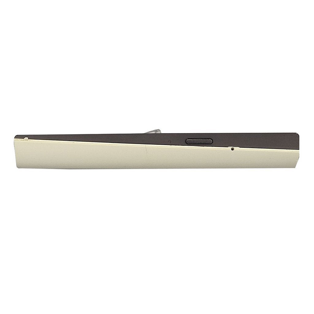 Moldura Tampa Do Gravador Dvd Notebook Samsung Np370e4k Branco C/ Preto