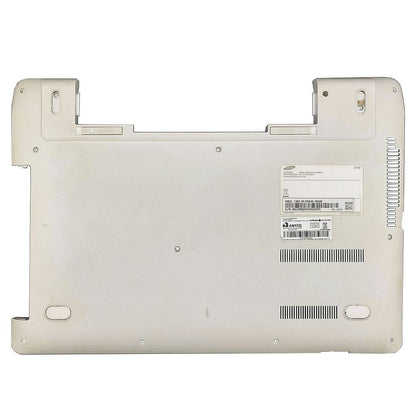 Carcaça Base Inferior Notebook Samsung Np370e4k Branco com Detalhe