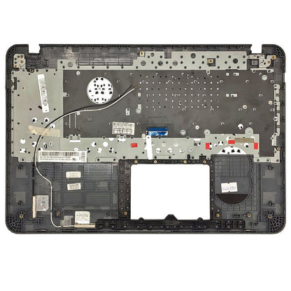 Carcaça Base Superior Com Teclado Notebook Samsung Np350xaa Np350xbe Cinza