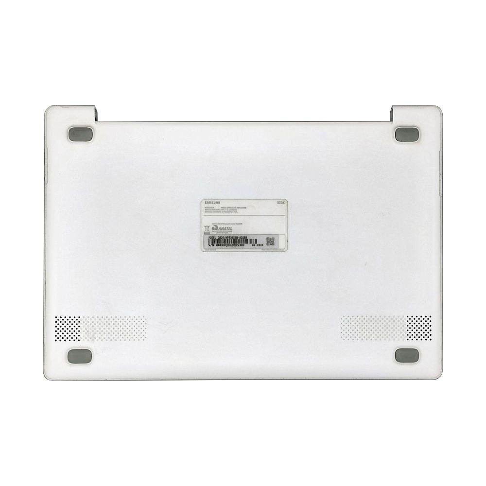 Carcaça Base Com Teclado Notebook Samsung Np530xbb Branco
