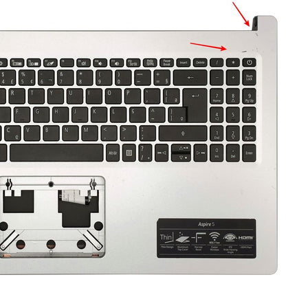 Carcaça Base Superior Com Teclado Notebook Acer Aspire A515-54 Leia