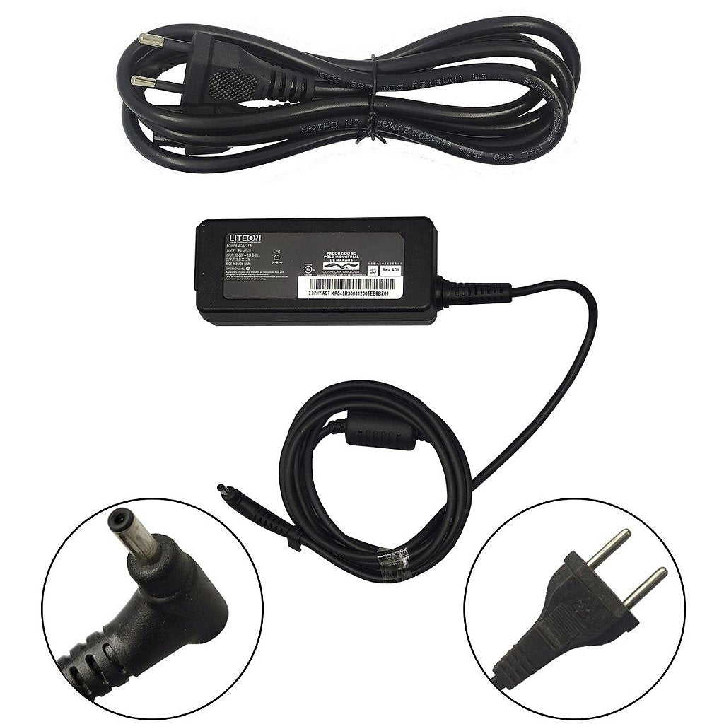 Carregador Notebook Acer Aspire 19v 2.37a 45w Original
