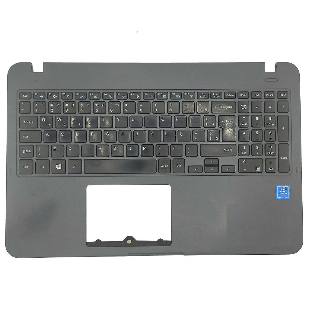 Carcaça Base Superior Samsung Np350xaa Np350xbe Ba61-03674a Cinza - Detalhe