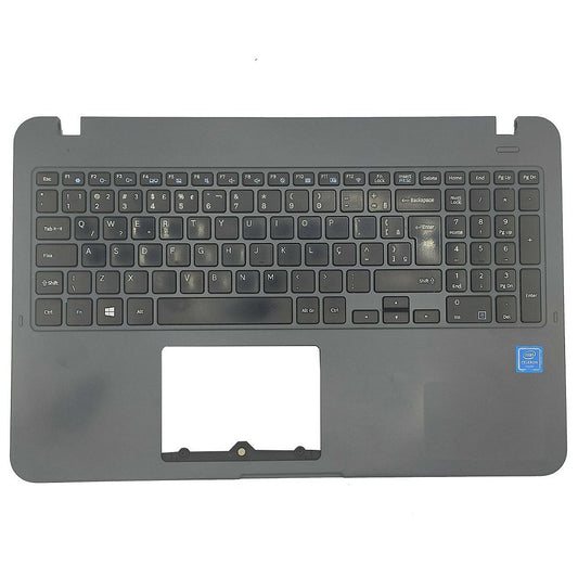 Carcaça Base Superior Samsung Np350xaa Np350xbe Ba61-03674a Cinza - Detalhe