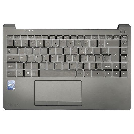 Carcaça Base Com Teclado Com Iluminação Notebook Positivo Master N8440 Cinza Chumbo